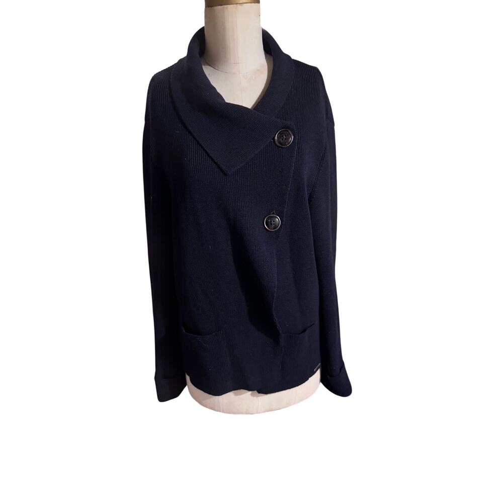 Saint James cardigan blue women’s sz 14